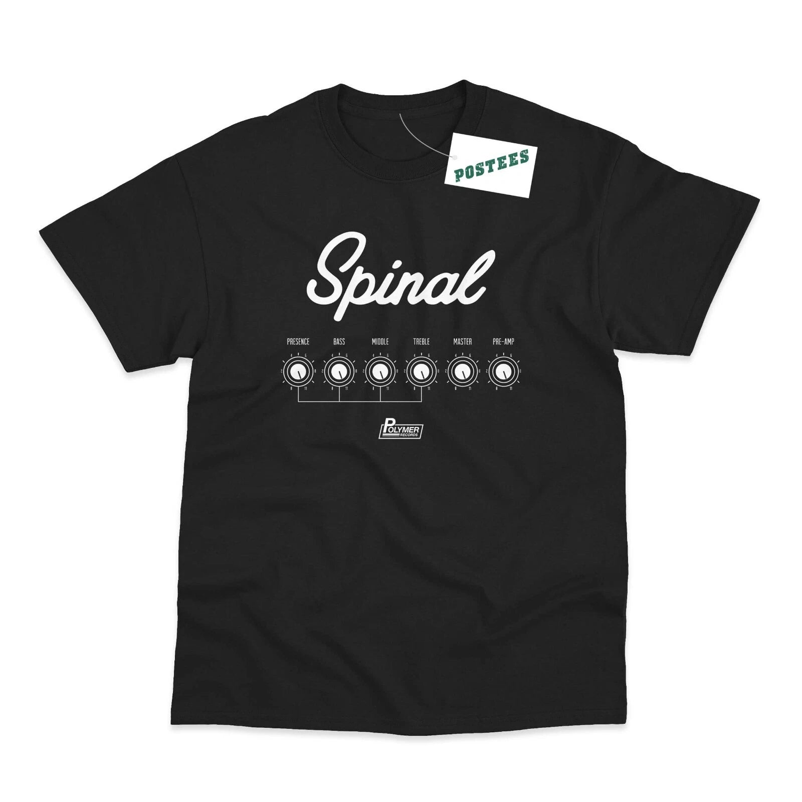 Spinal Amp Inspired By Spinal Tap Printed T-Shirt