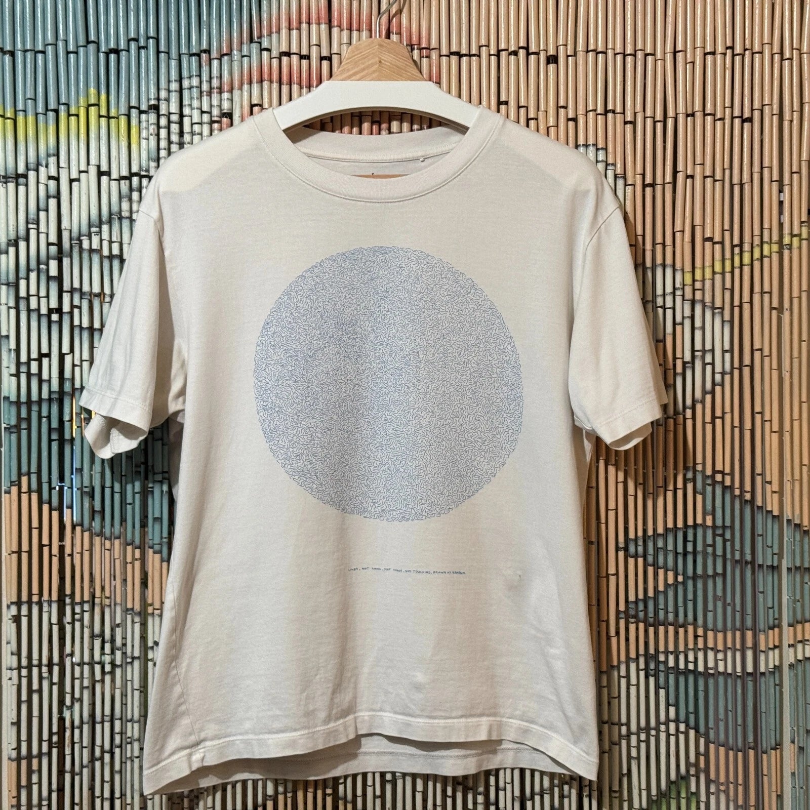 UNIQLO x SPRZNY x MOMA x Sol LeWitt Lines/Circle Cotton T-Shirt, White, Small