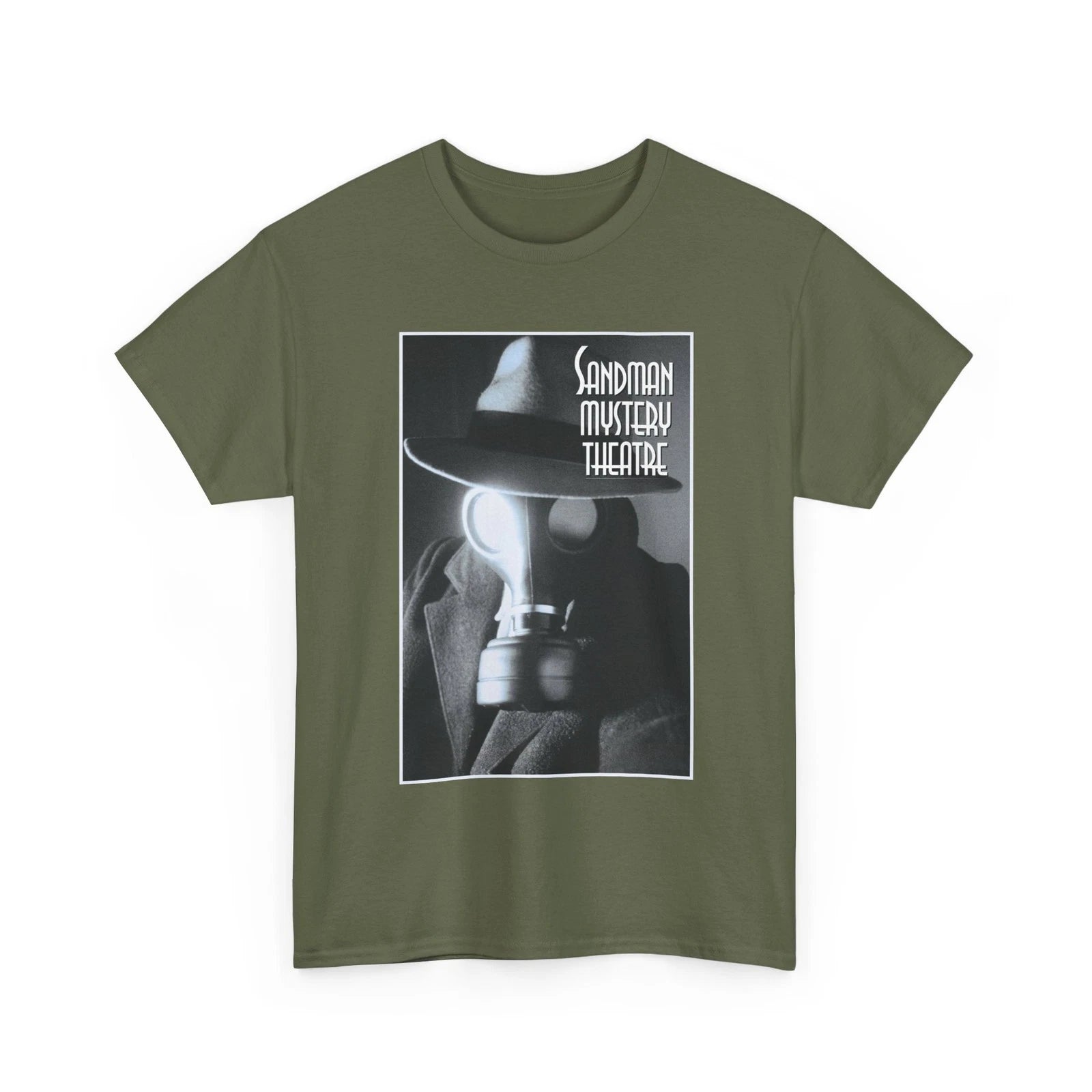Sandman Mystery Theater T-Shirt Vertigo Comics Wesley Dodds Vintage-Style Tee