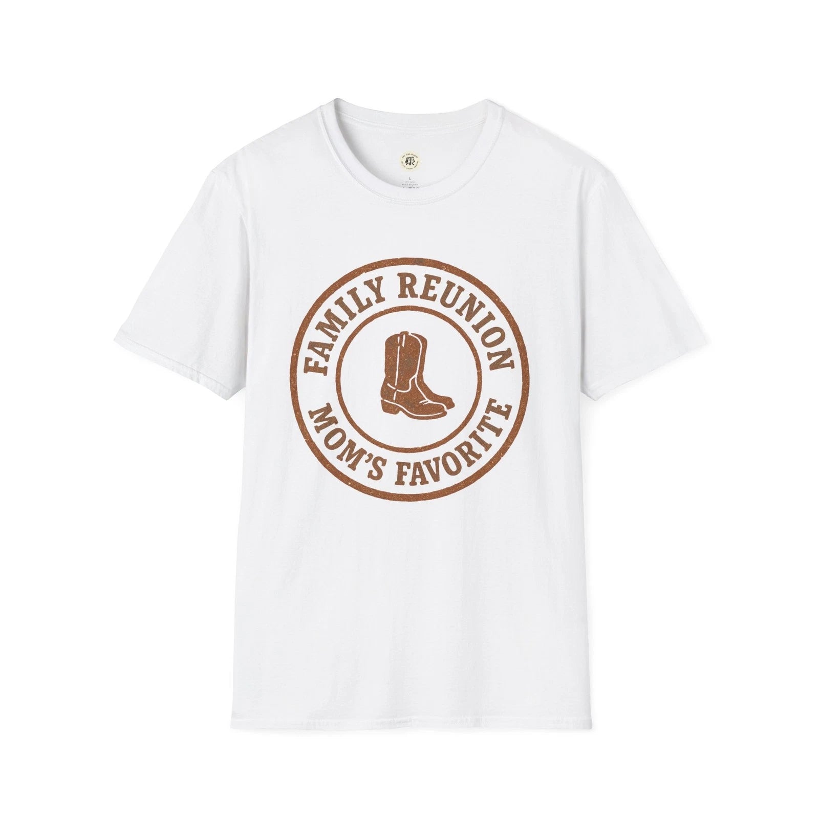 Family Reunion T-Shirt, Softstyle Tee for Family Gatherings, Mom's Favorite