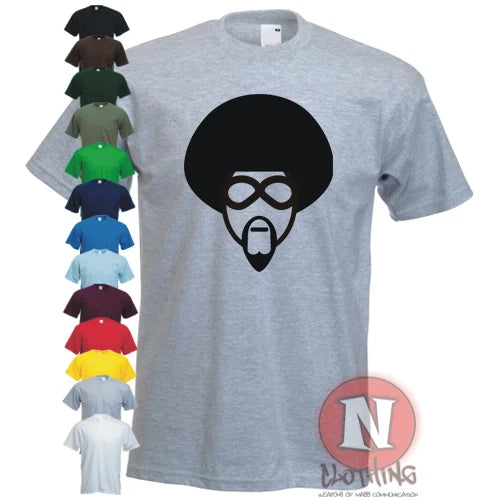 AFROMAN funky retro club disco 70's fancy dress festival DJ dance cool T-shirt