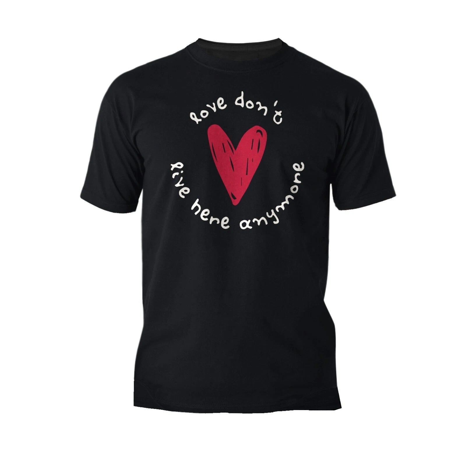 UA Anti Valentine Love Don't Live Here Men's T-shirt Valentines Day Gift