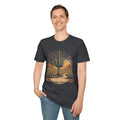 Saguaro Cactus Desert Sunset Unisex T-Shirt Vintage Southwestern Nature Art Tee
