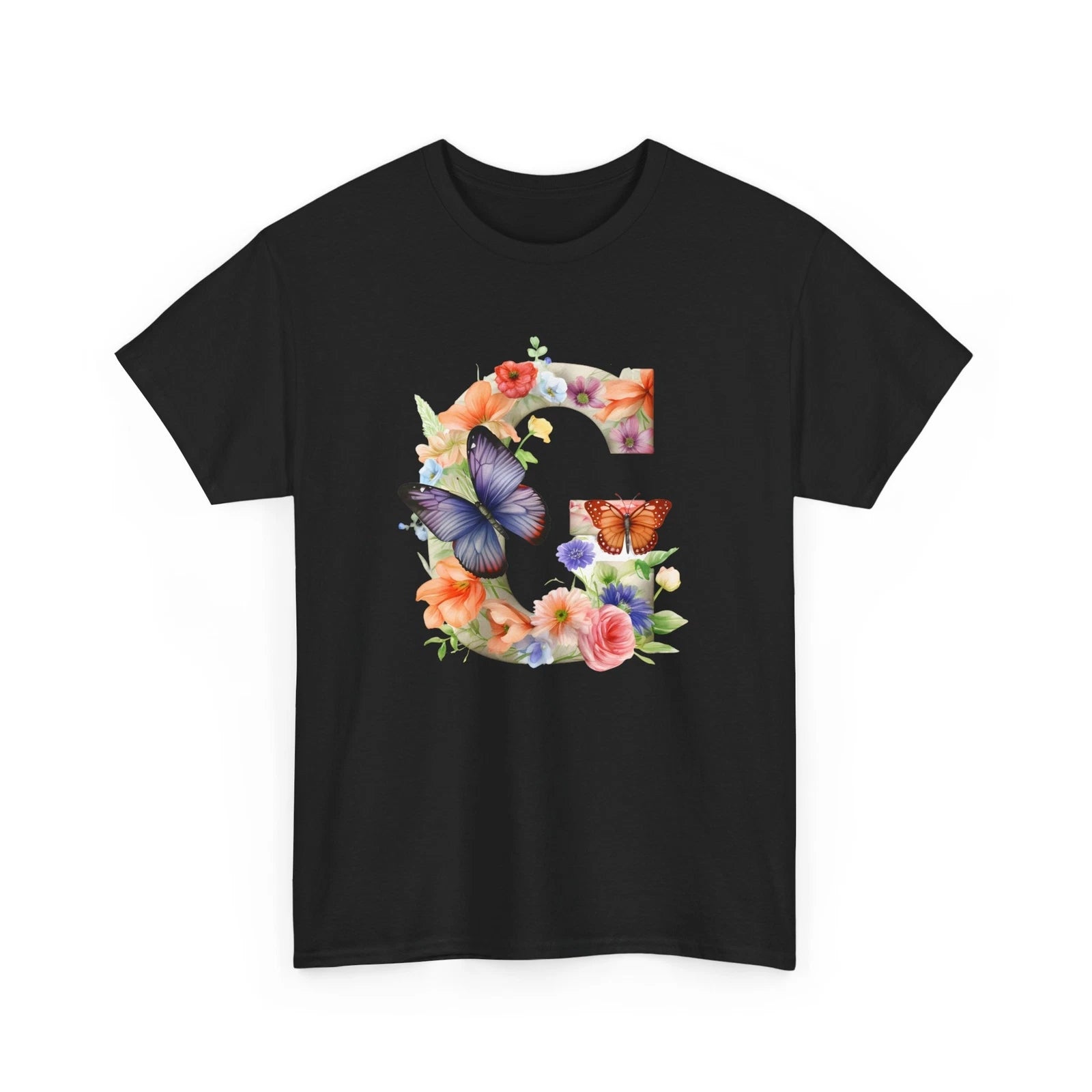 Retro Butterfly Graphic Tee Women’s Trendy Boho Oversized Aesthetic Shirt