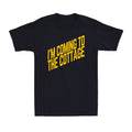 I'm Coming to The Cottage Cozy Escape Typography Tee Men's T-Shirt