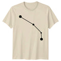 Minimalist Aries Zodiac Constellation T-Shirt Astrology Birthday Gift