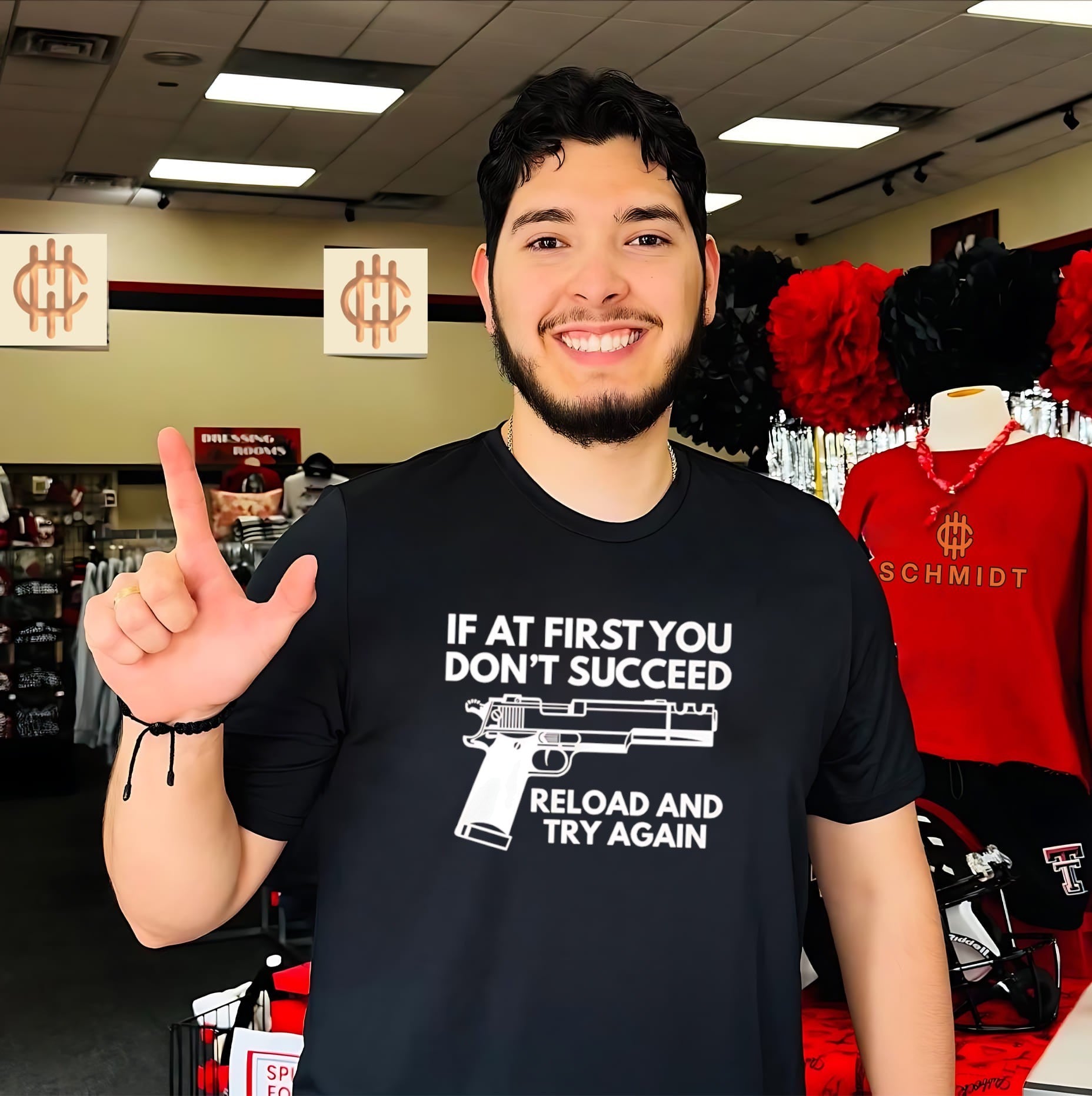 If at first you don’t succeed reload and try again shirt