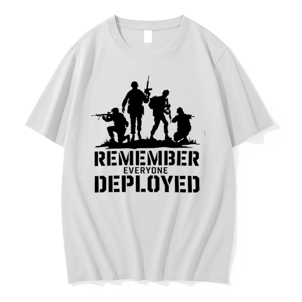 Soldier Remember Everyone Deployed 0 Tshirts Sweater