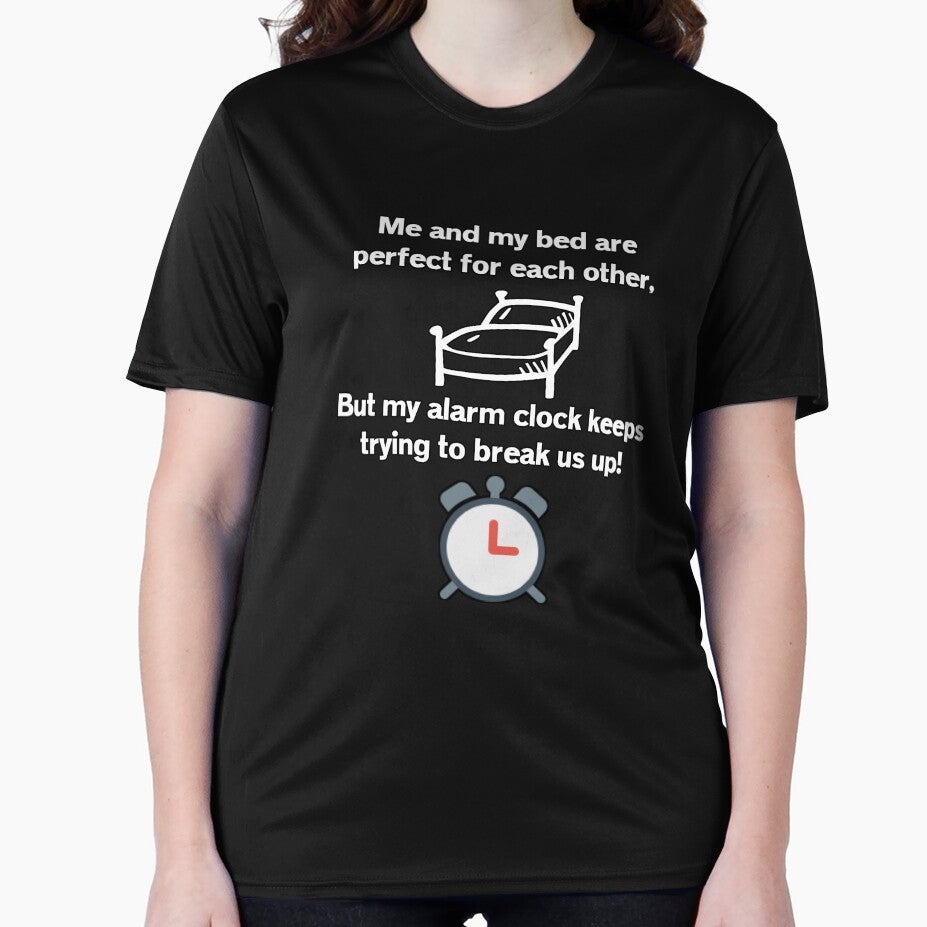 Funny Sarcastic Humor Me And My Bed Are Perfect For Each Other by fantasticdesign