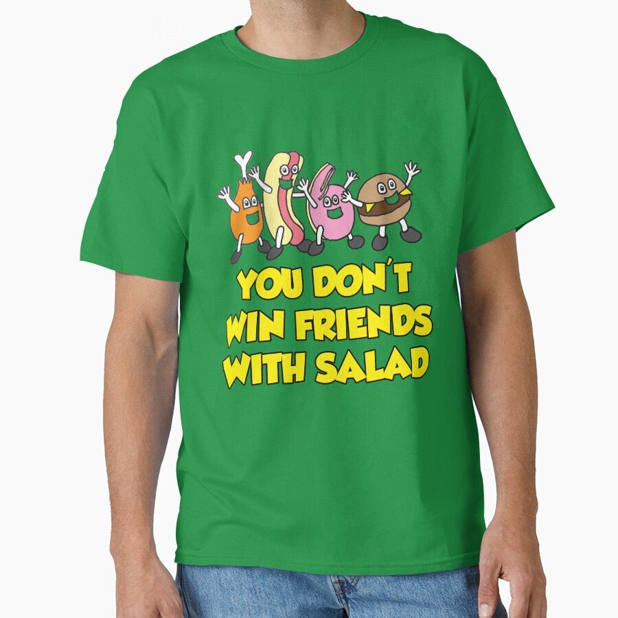 You Don't Win Friends with Salad by inesbotdesigns
