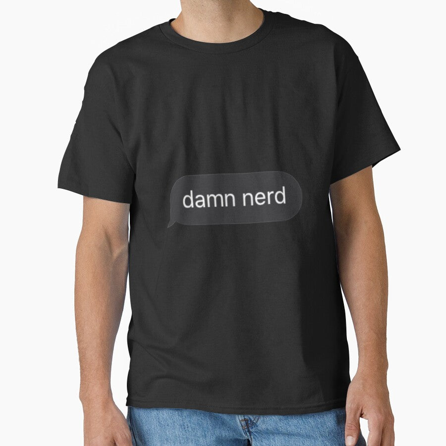 Damn nerd text by Michii2310