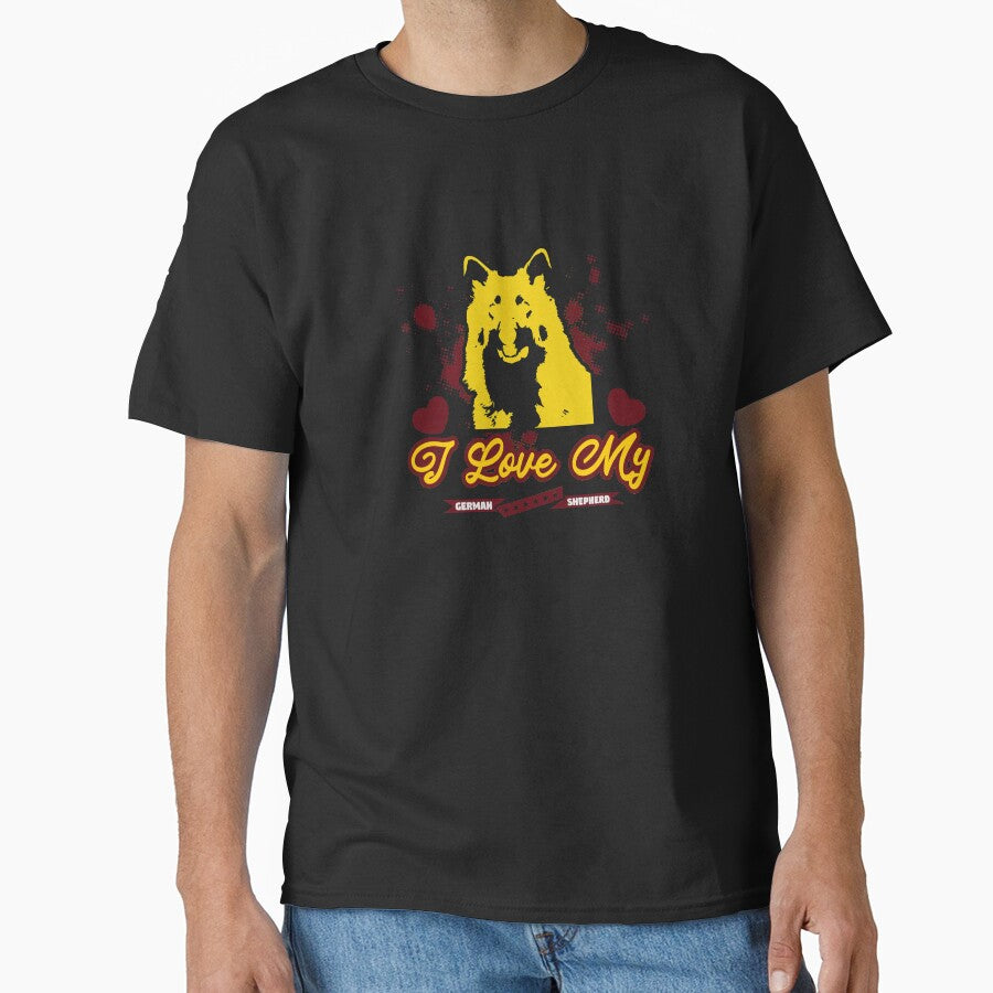 Dog Lover I Love German Shepherd by teamph