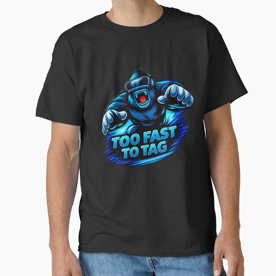 Too Fast to Tag – VR Gorilla Gamer Design by JustJaxGaming