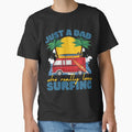 Just a Dad Who Loves Surfing Blue by to-esu