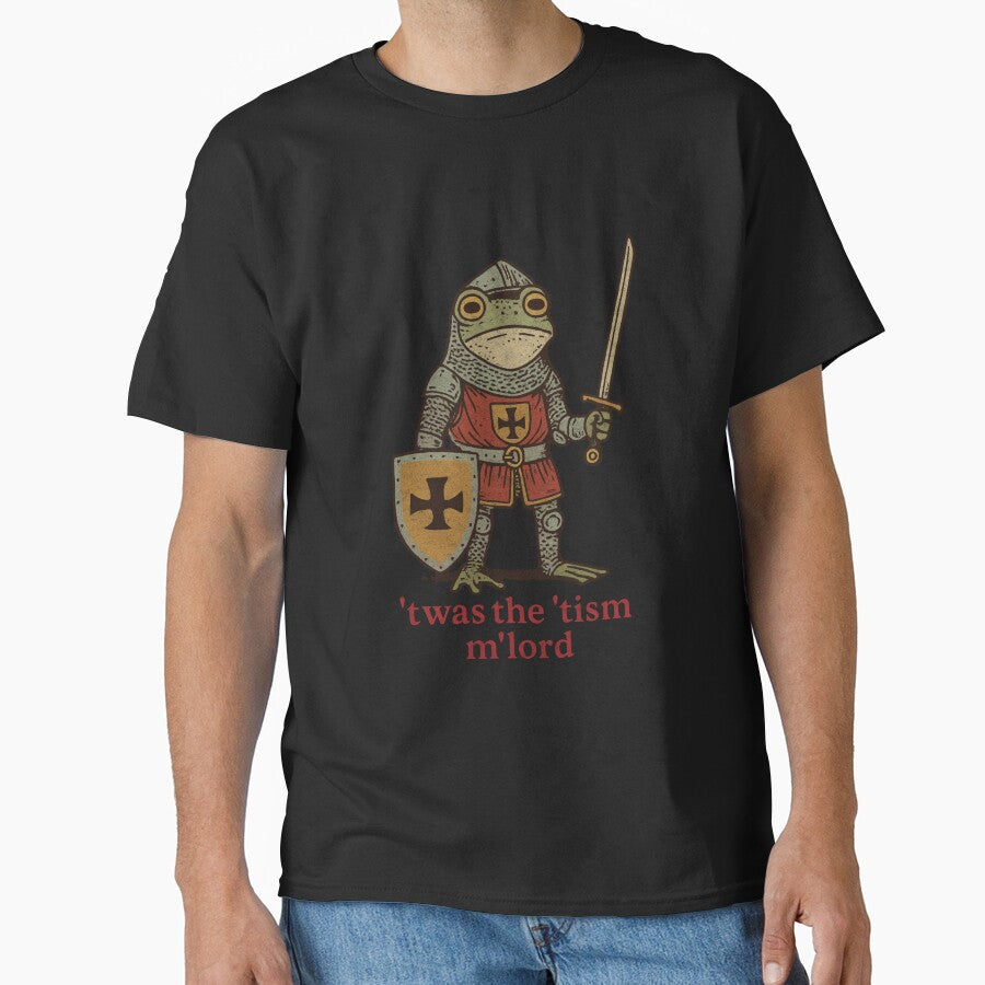 ’Twas the ’Tism, M’Lord | Medieval Frog Knight Meme by TynesDesign