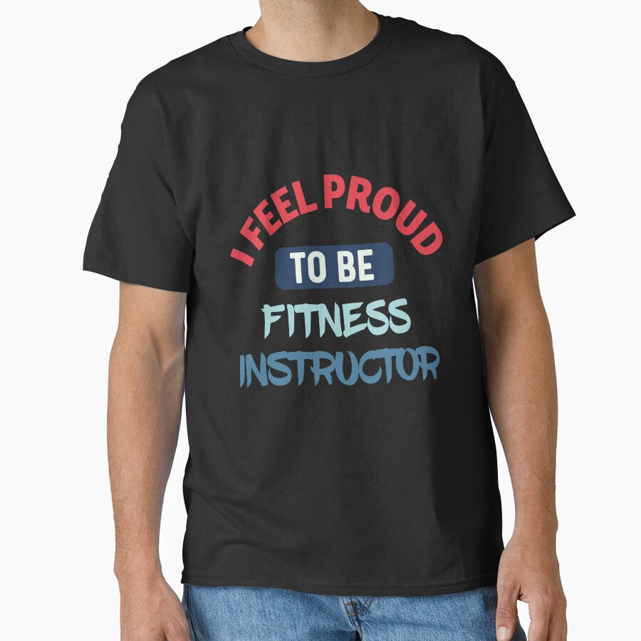 I feel Proud to be fitness instructor retro by bumperapparels