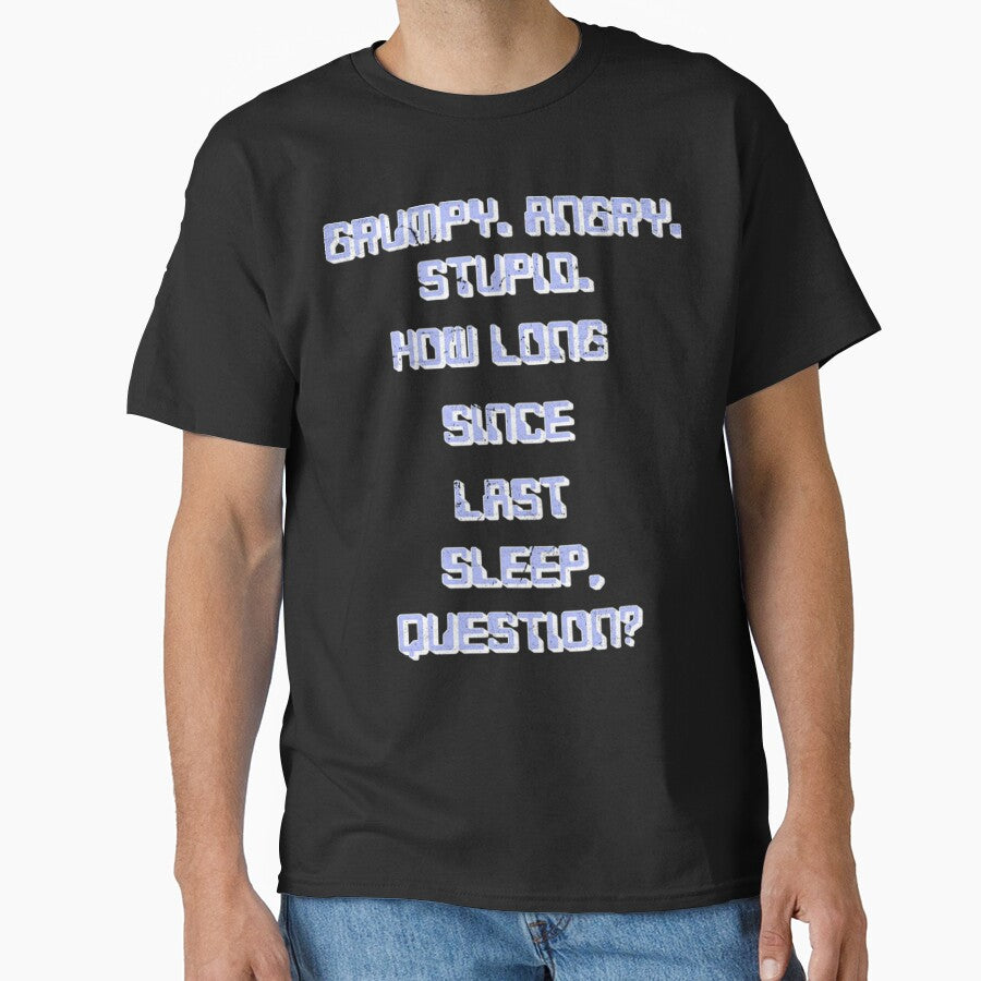 Grumpy Angry Stupid Pixel Shirt, Project Hail Mary Retro Sci-Fi Meme Tee by LBERRA