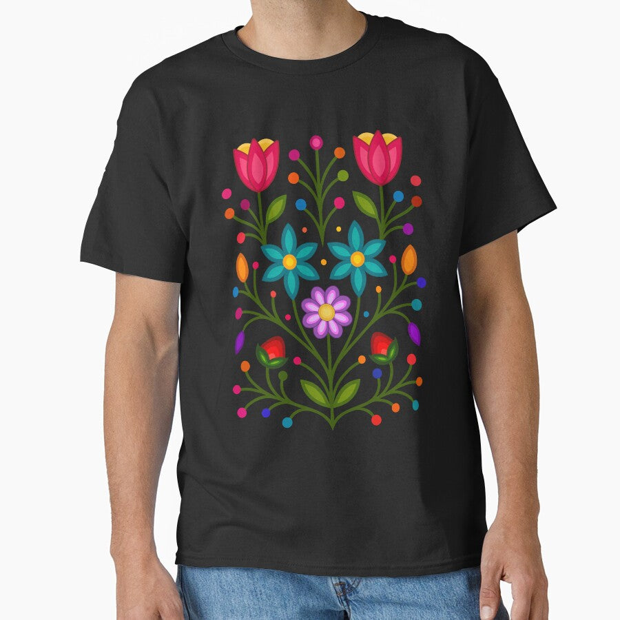 Ojibwe Floral Indigenous Anishinaabe Flowers by YalenArt