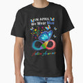 In April We Wear Blue Autism Awareness - Butterfly Autism by VerityKingStore