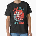 Sloth Surfing – Surf Easy, Live Easy, Cool Sloth Sunglasses Surfing Design by BaliChili
