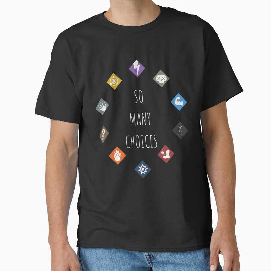 Gloomhaven So Many Choices - Board Game Inspired Graphic - Tabletop Gaming by DerekMcCronex