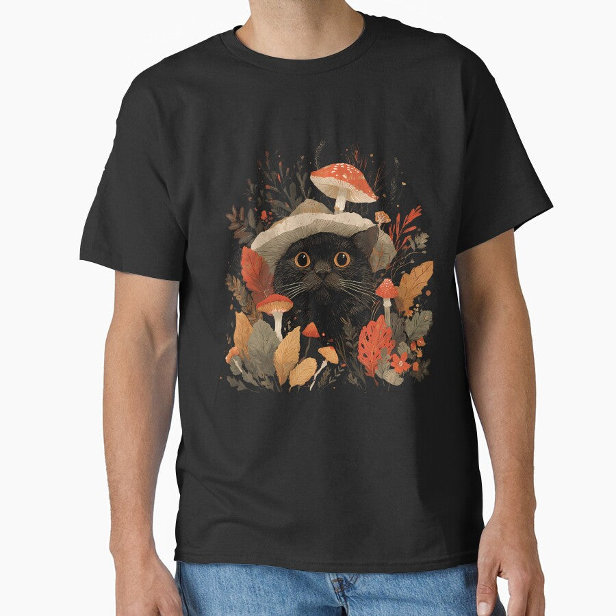 Mushroom And Cat by DanielleTonia