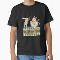 Elegant Boho Rabbit Tea Cup Collage T-Shirt - BOHO by GorinART