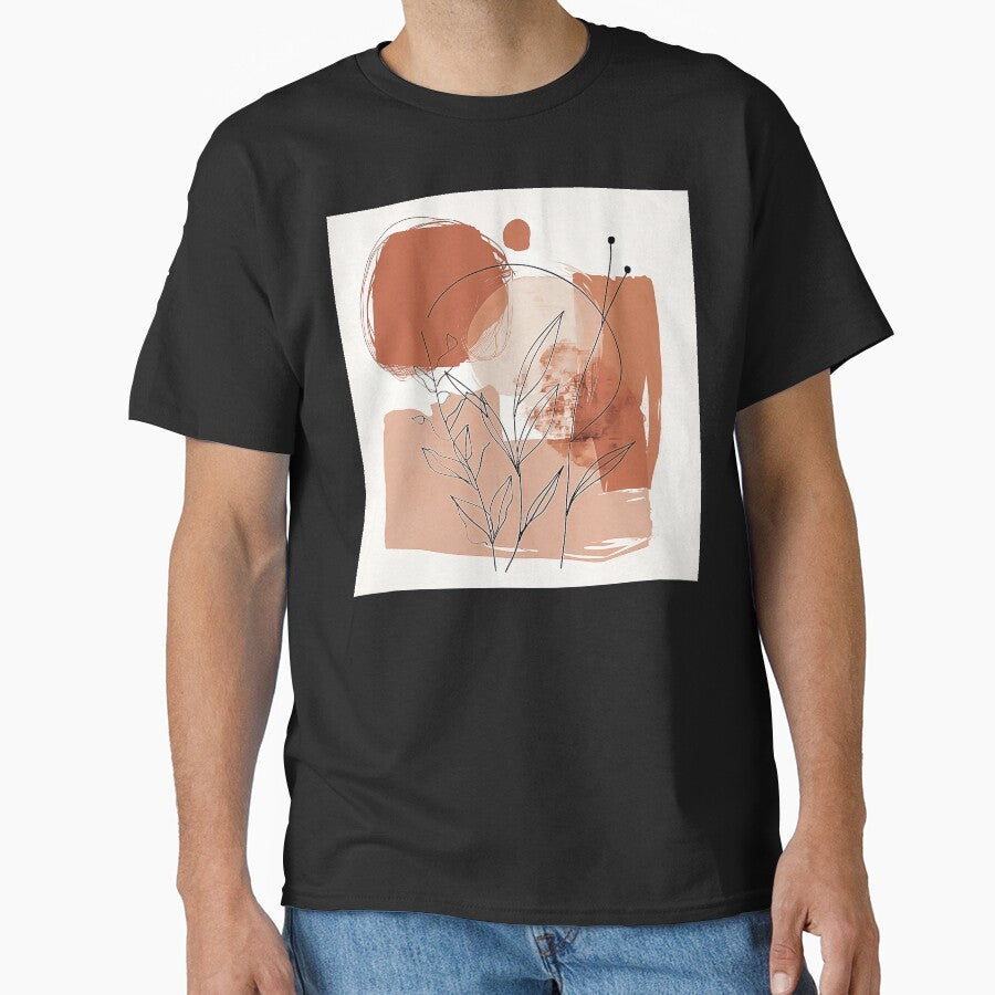 Boho Warm Terracotta Colors And Clay Hues Abstract by DEC02