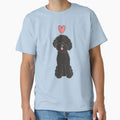 LOVE Black Toy Poodle by Lulupainting
