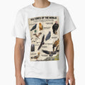 Vultures of the World Birder Ornithology Scientific Diagram Poster by wesleykshaver