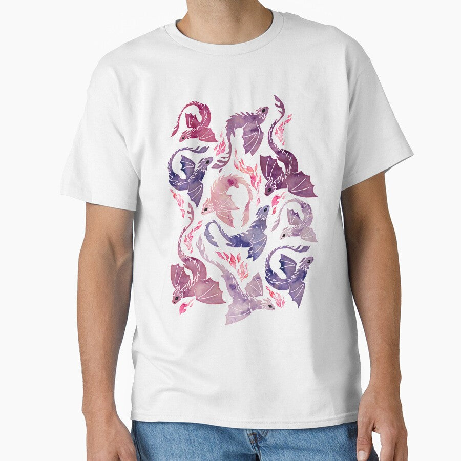 Dragon fire pink & purple by adenaJ