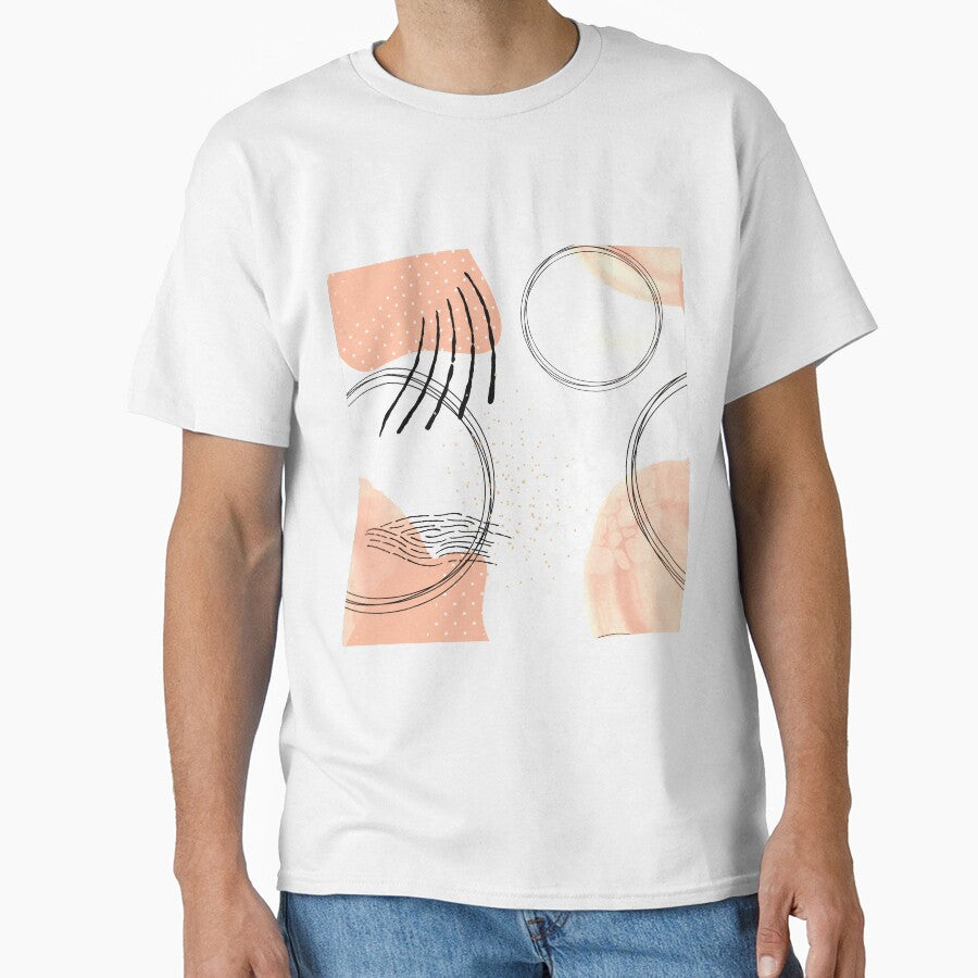 Neutral Tones Abstract Pattern by allexieee