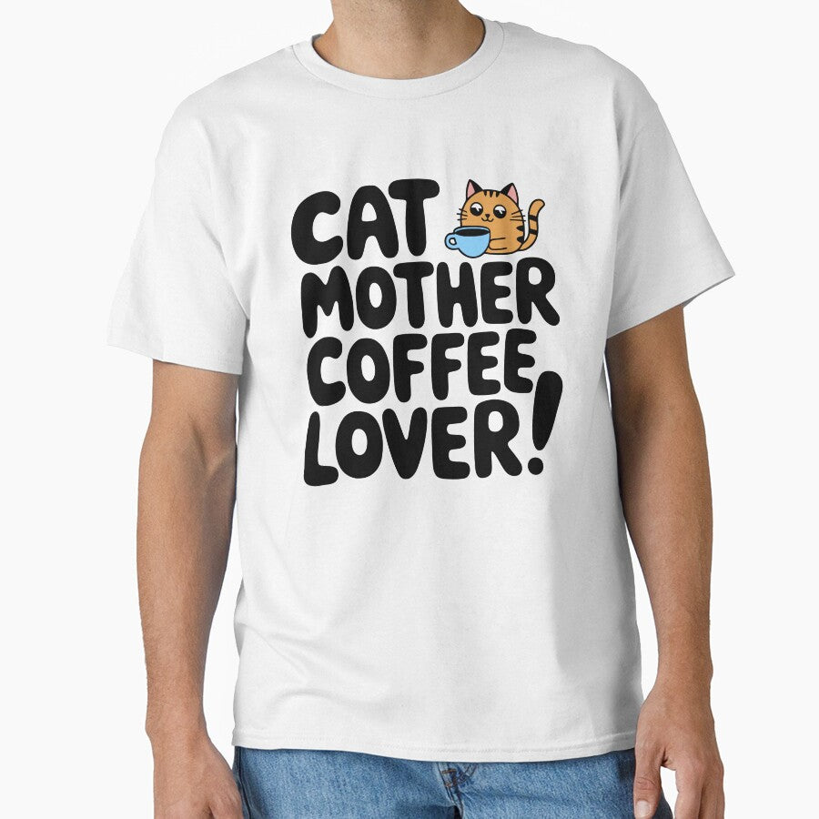 Cat Mother Coffee Lover! Cute Cats and Coffee by PMCreative