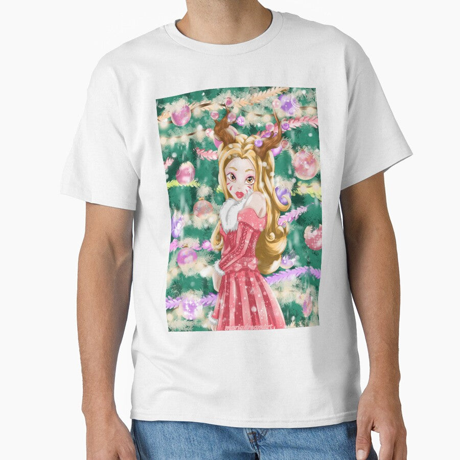 By the Christmas tree by "mariadreamart"
