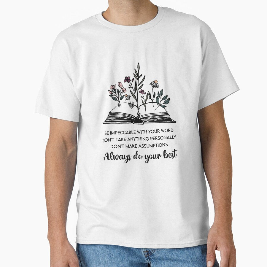 Four Agreements Flowerbook by artsyvectors