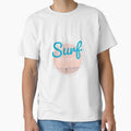 SURF - SURFING - Circle - BEST SURFING  - blue - unique photography by Tropical Blood