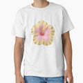 Cute Pink & Yellow Flower Minimal Design | Aesthetic Floral by Mialunaa