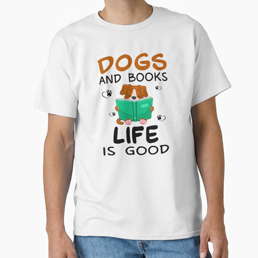 Dogs And Books Life Is Good by SunsetGloww