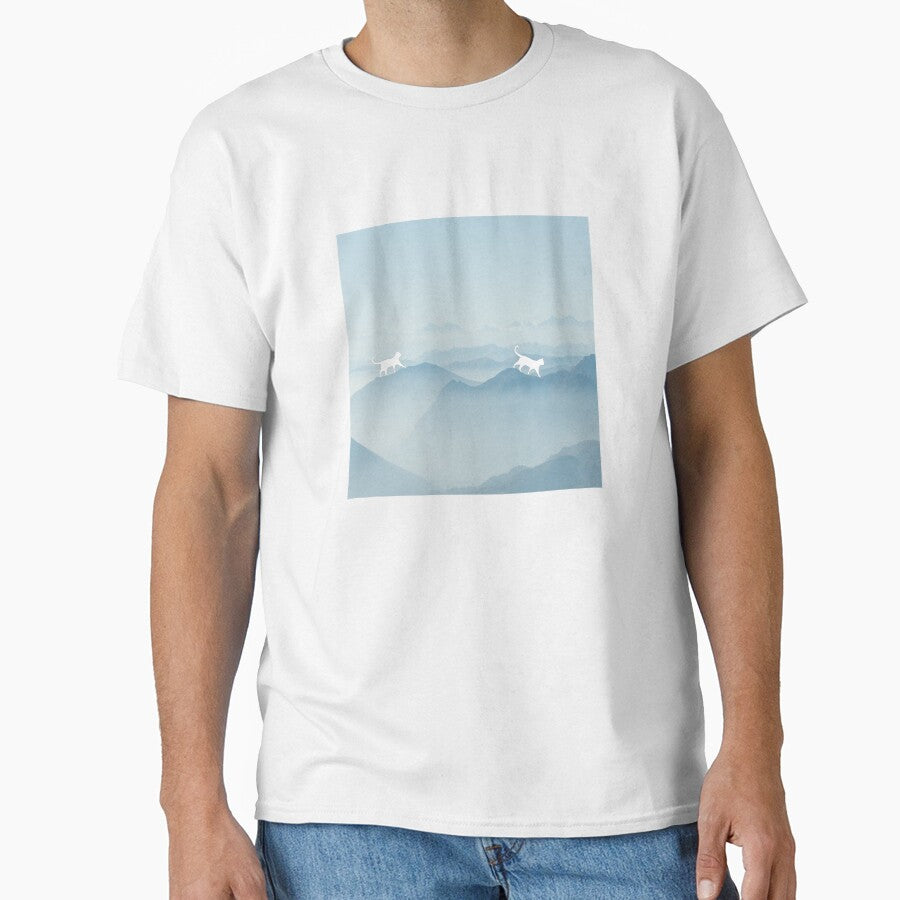 Cats walking on mountains by semioddfinds