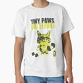 Tiny Paws Big Effort Funny Gym Cat by findbeeingarden