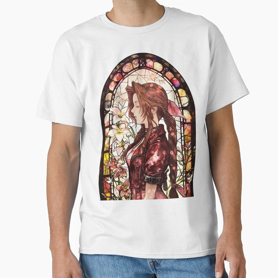 Stained Glass Aerith by SchellStation