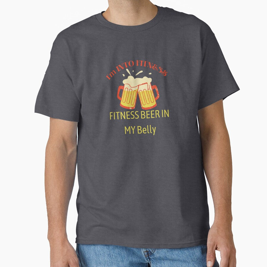 I'm into fitness fitness beer in my belly by Dressculture