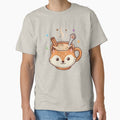 kawaii food fox tea by Mochii-studio