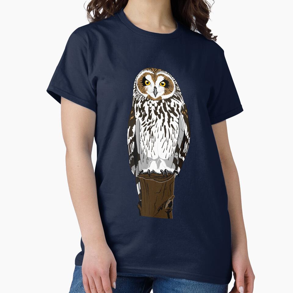 Short-Eared Owl by BennuBirdy