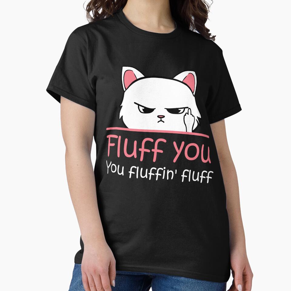 Feline Playful: Fluff You, You Fluffin' Fluff! Funny by BilalArt95