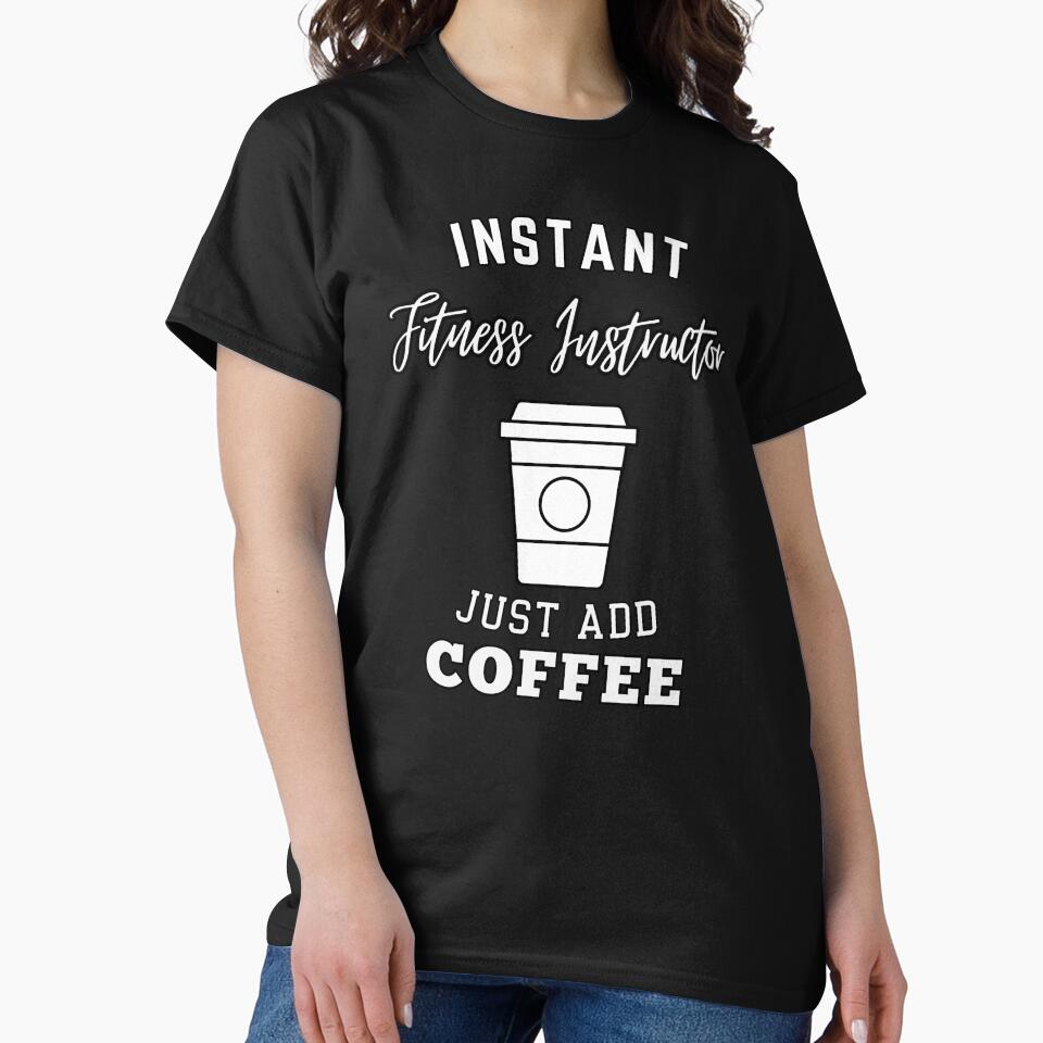 instant Fitness Instructor just add coffee by greenbluearts
