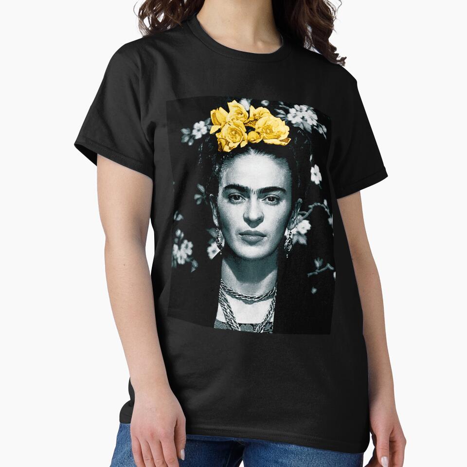 Frida Inspirational Icon Yellow by DFerraz