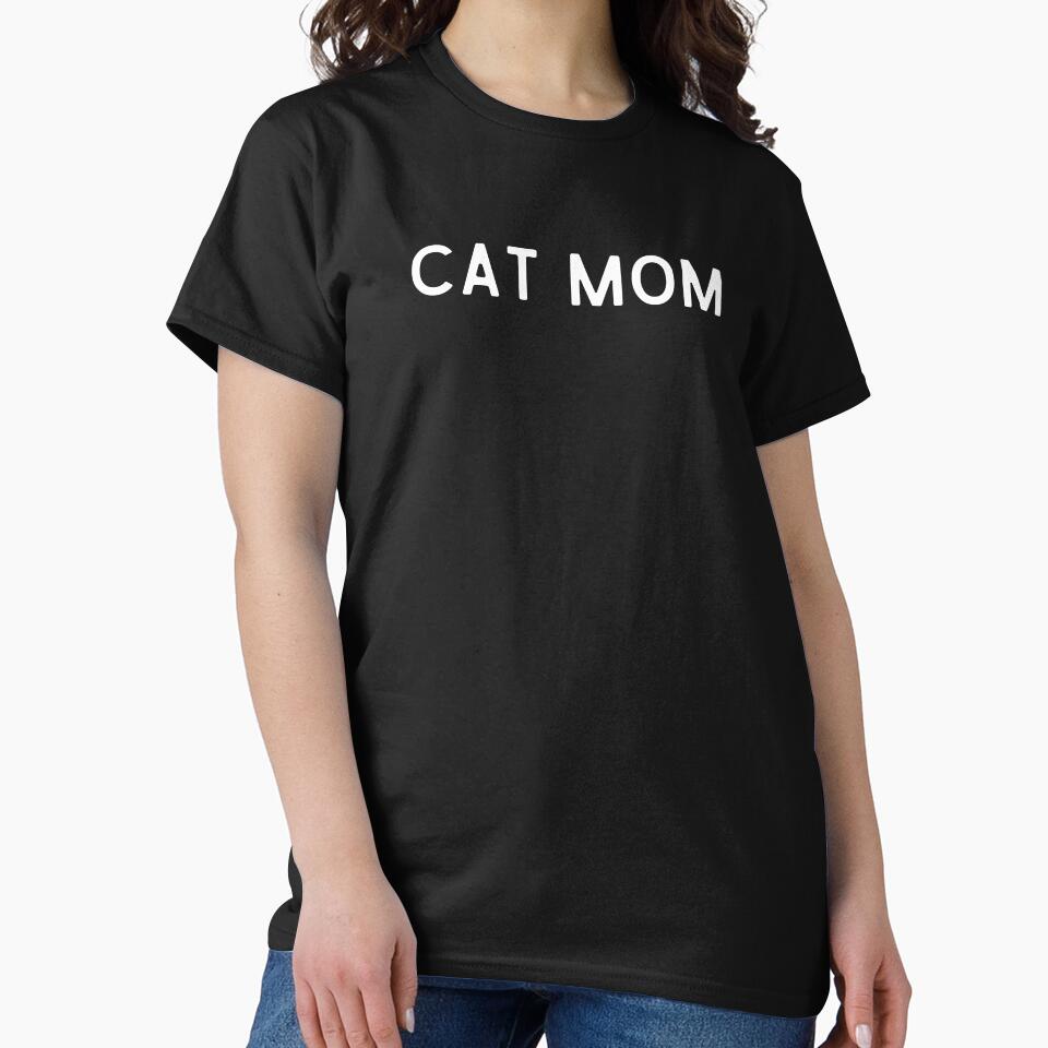 Cat Mom Shirt, Cat Lover Shirt by Sleepy Cat Design