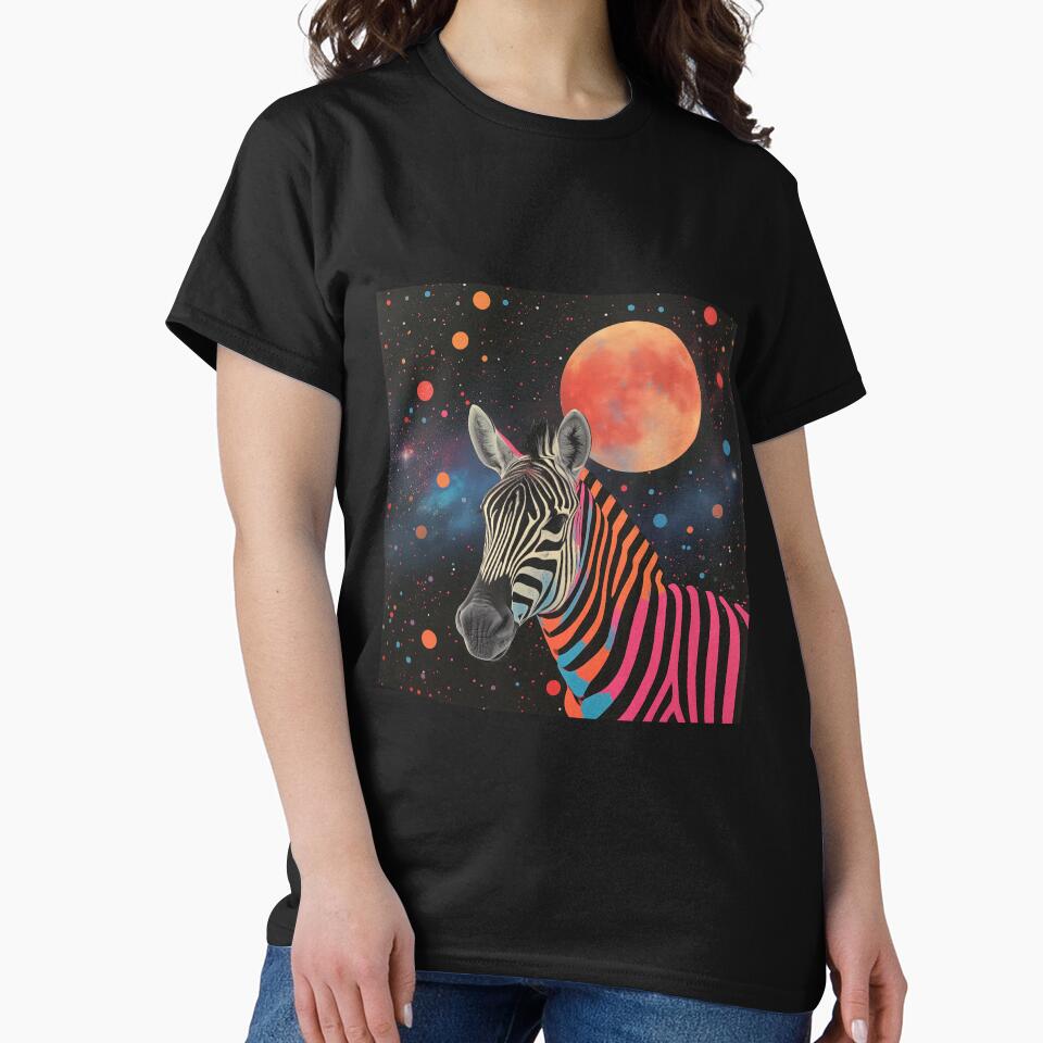 Trippy Space Zebra by ZedOhEe