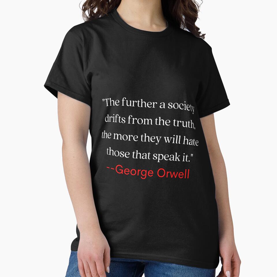 Truth quote by George Orwell by MDARTSY